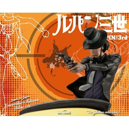 Lupin 3rd L'avventura Italiana Statue "Lupin & Jigen" 1:18 - Picture 7 of 11