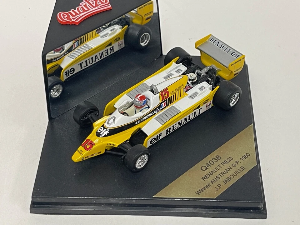 1/43 ONYX Fórmula 1 Renault RE23 de 1980 Temporada F1 J.P.Jabouille 4038 TR68 Foto 2 de 4