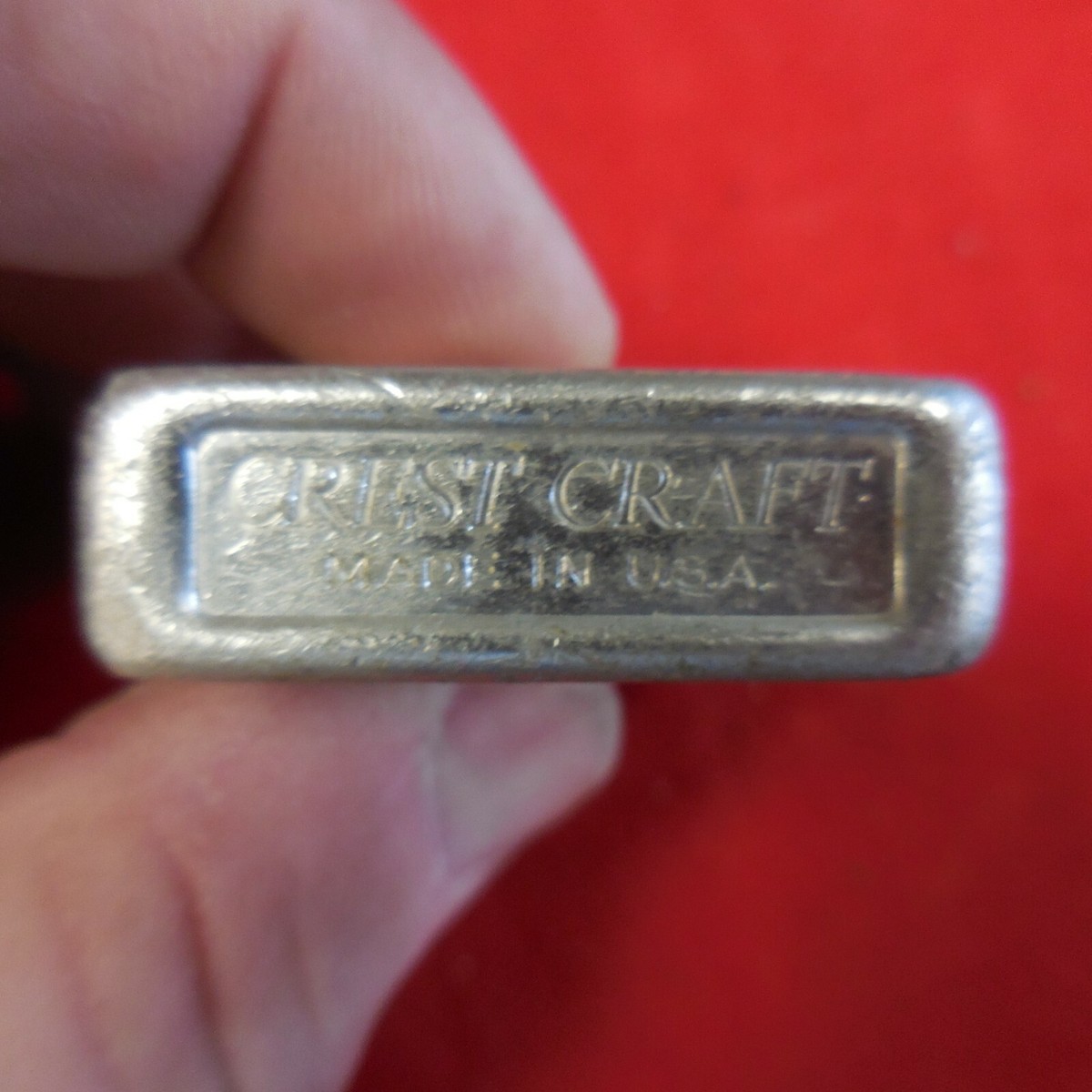 Vintage! Fort Knox, Kentucky Crest -Craft Cigarette Lighter, Japan
