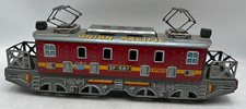 Japan Tin Litho M Mitsuhashi Union Pacific Express EF-587 Trolley Friction Train