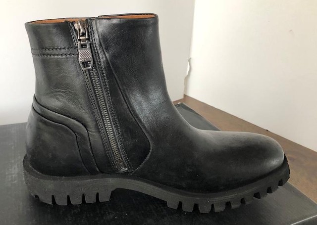 diesel boots zipper