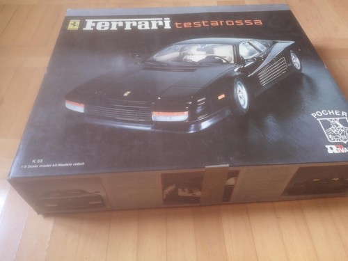 EMPTY Box of POCHER Ferrari TESTAROSSA Coupè Black K53 - Picture 9 of 12