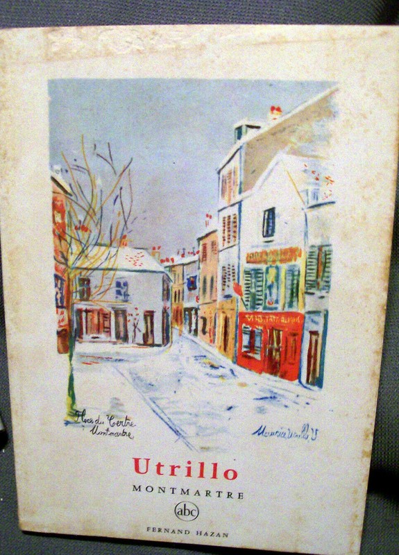 Utrillo Montmartre Petite Encyclopedie de L'ary Jean Oberle 1956 Printed France