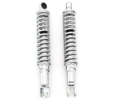 Chrome Rear Shocks Eye / Clevis 321mm 12 5/8" Honda CB350/360T/400F/450/500T/550