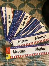 united states border, All 50 States In alphabetical order