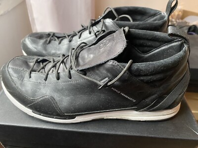 Y-3 Yohji Yamamoto x Adidas Men\'s Black Lark Sneakers Size 10.5 US‎ Adidas Y-3 Yohji Yamamoto Sprint Trainers Black Sneakers - Etsy main image 3