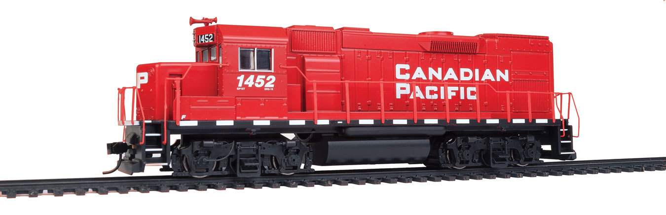 H0 Gauge - Walthers Diesel Locomotive GP15 Canadian Pacific - 9404 New