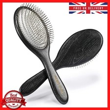 BESTOOL Hair Brush Paddle Detangler Brush with Metal Bristles for Women Round UK