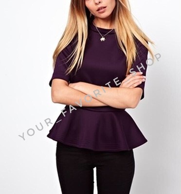 asos peplum top