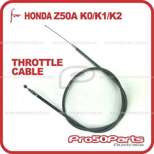 825mm Throttle Cable For Honda Z50 K0 K1 K2 Minitrail 1968-1971 - Foto 12