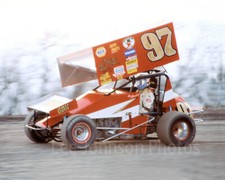 1996 Aaron Berryhill 4x6 print Dirt Sprint Car Racing - Free Shipping