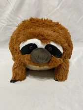 Squishable 6” Plush Sloth Stuffed Animal Fluffy Round Brown Lovey Toy