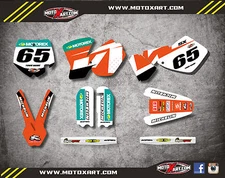 Full Custom Decal Kit RECKLESS STYLE - KTM 65 SX 2002 2008 stickers, graphics