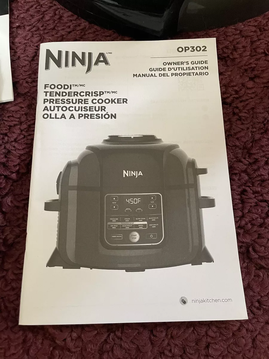 Ninja Foodi OP302 6.5-qt Pressure Cooker Air Fryer Tendercrisper Multi  Function 723548809842