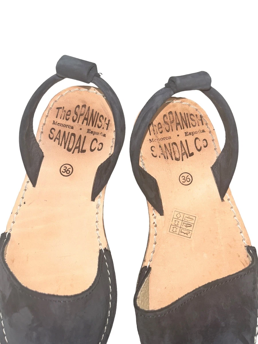 Spanish made leather best sale sandals