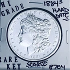 1884 S MORGAN SILVER DOLLAR HI GRADE GENUINE U.S. MINT RARE KEY COIN 8704