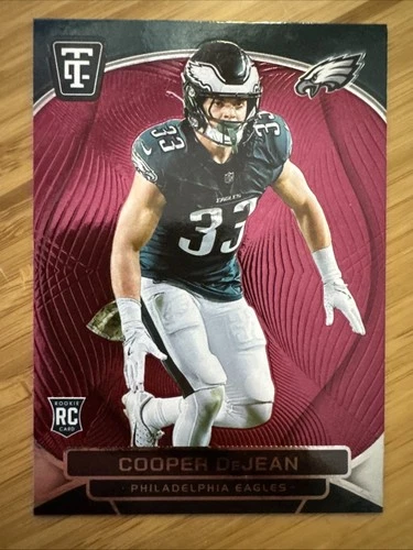 2024 Panini Totally Certified Football Mirror Maroon Cooper DeJean #114