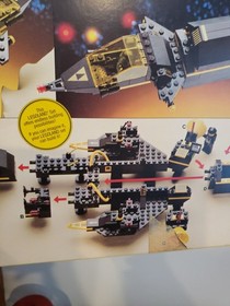 Vintage 1987 Lego Blacktron Renegade 6954-1  