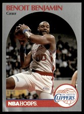 1990-91 Hoops Benoit Benjamin Los Angeles Clippers #142