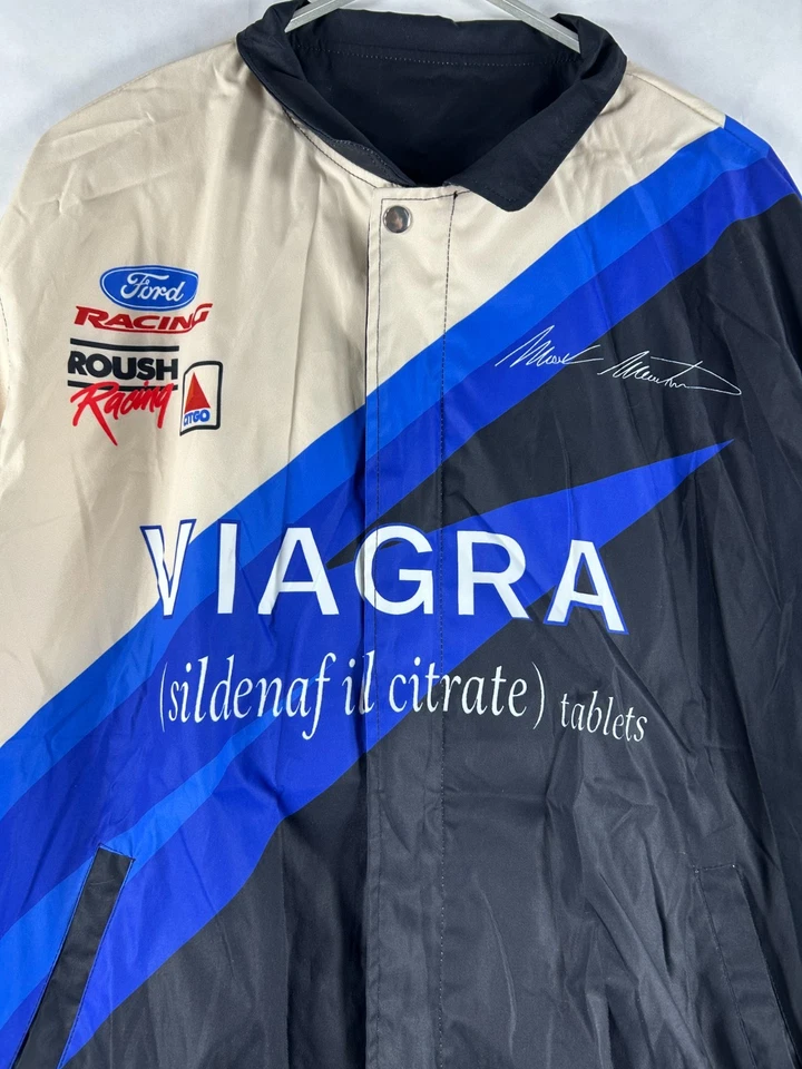 Mark Martin Viagra Racing Replica Jacket Men's L New without tags - Image 3 of 4