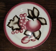 Galvani Pordenone Piatto ceramica Futurismo Aerografo Deco Italia Vintage Antico