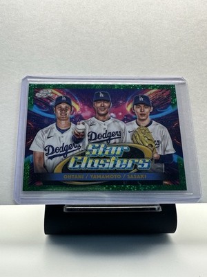 2025 Topps Cosmic Chrome - Triple Star Clusters Shohei Ohtani, Roki Sasaki,...