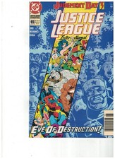 JUSTICE LEAGUE INTERNATIONAL #65 BY DC 1994 $1 COMIC SALE + BONUS