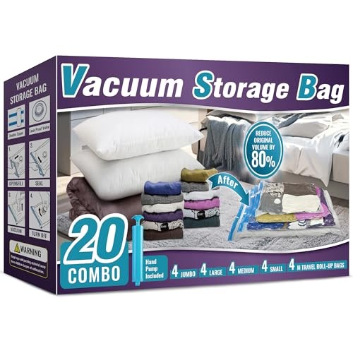 Oumaru Vacuum Storage Bags for  Assorted sizes , number_of_itemss 