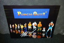 MIKE TYSON AUTOGRAPHED 8X10 PHOTO WITH COA PUNCH OUT NINTENDO