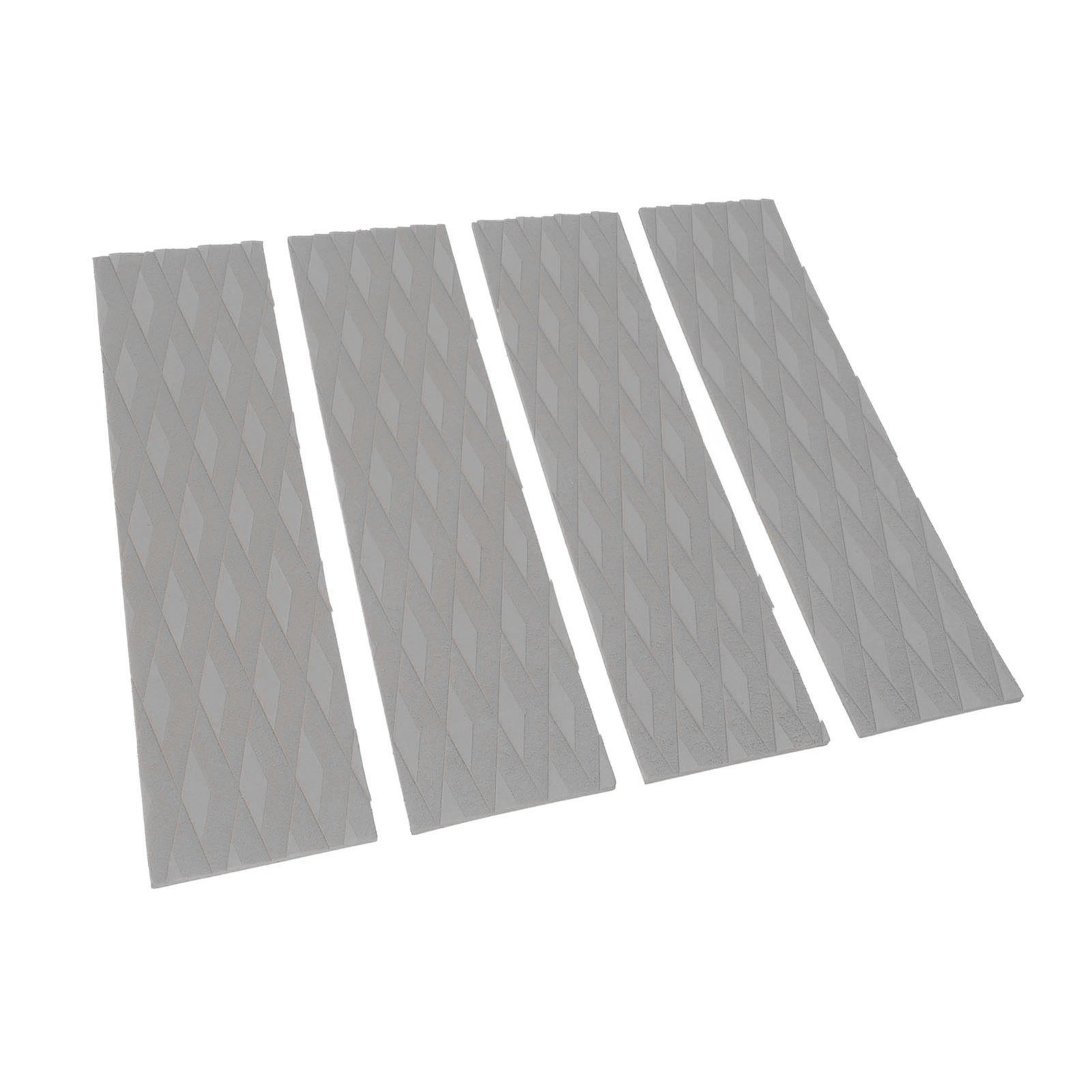 (Grey)4Pcs Surfboard Traction Pads Surfing Front Traction Anti Slip Pad For BA