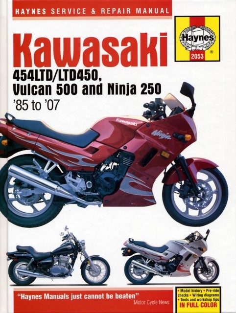 KAWASAKI454, VULCAN 500 and NINJA 2 (Haynes Ser. Publishing** - Image 3