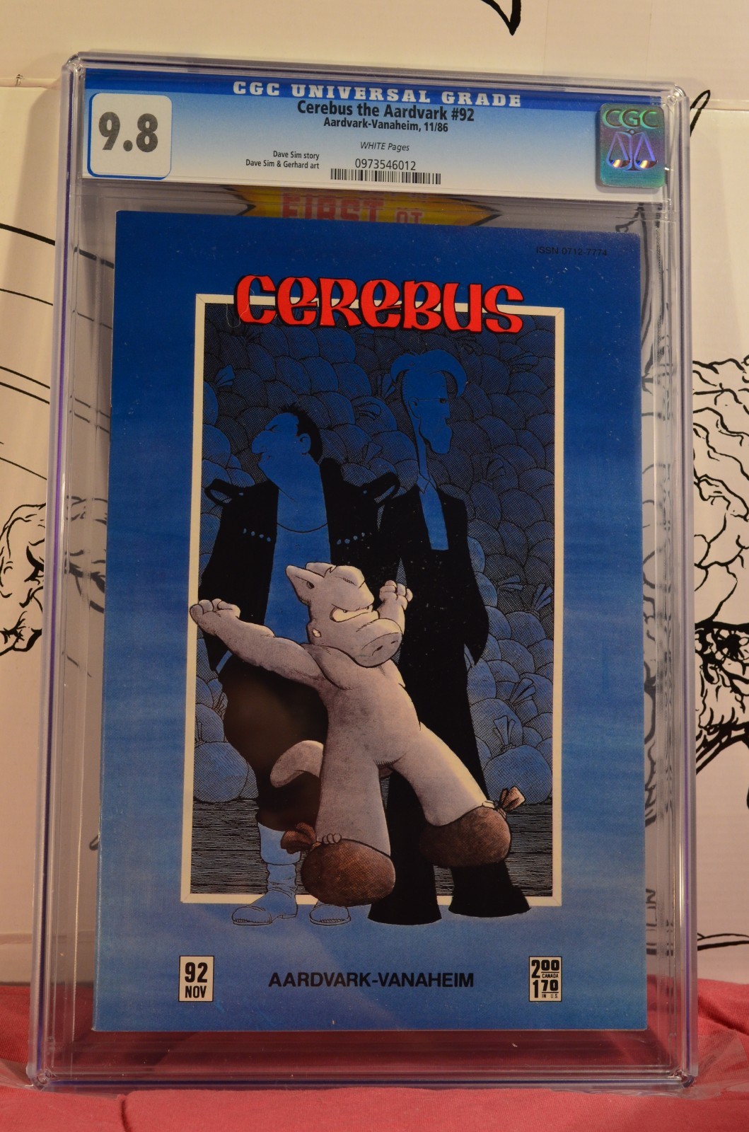 Cerebus the Aardvark #92 CGC 9.8