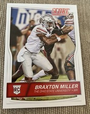 2016 Score - Rookies Braxton Miller #371 (RC)