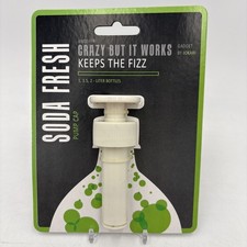 1X - Jokari Soda Fresh Pump Cap #05002 Keeps The Fizz Fits 1, 1.5, 2L Bottles