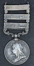 British India Medal Punjab Frntier 1897-98,Samana 1897,Tirah 1897-98 See Descrip