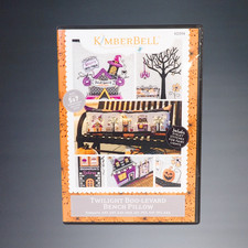 2020 KIMBERBELL TWILIGHT BOO-LEVARD BENCH PILLOW EMBROIDERY CD # KD594