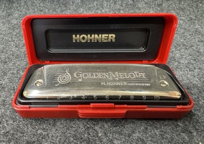 Hohner Golden Melody No. 542 Harmonica Key of Eb E Flat Musical Instrument