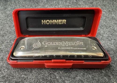 Hohner Golden Melody No. 542 Harmonica Key of Eb E Flat Musical Instrument