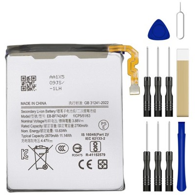 New Replacement Battery EB-BF742ABY for Samsung Galaxy Z Flip 6 SM-F741U 2790mAh
