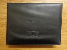 Bentley Mulsanne Owners Handbook/Manual