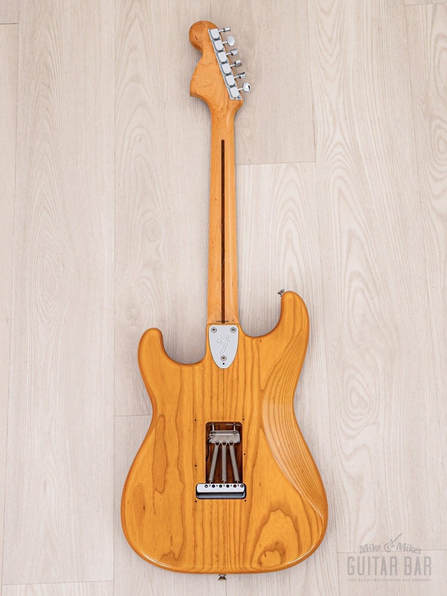 1986 Fender '72 Stratocaster ST72-115 Natural w/ Pure Vintage '65