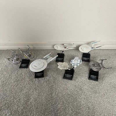 F-Toys 1/2500 Star Trek Enterprise NX-01 Fleet Collection Full Set of 6 2008