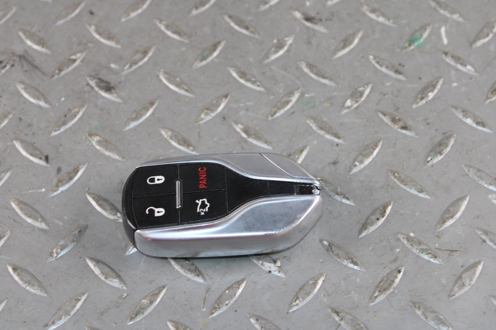 14-24 GHIBLI Silver Black Four 4 Button Key Fob Remote Keyless Entry Keyfob OEM