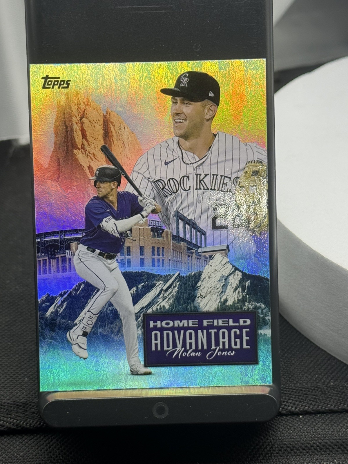 🔥Nolan Jones 2024 Topps Update Home Field Advantage Case Hit HFA SSP Rockies 