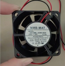 1PCS NMB-MAT MODEL 2410ML-05W-B50 DC 24V 0.13A cooling fan 60 60 25MM