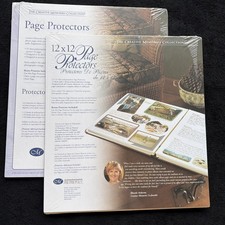 Creative Memories 12x12 Clear Page Protectors - Lot Of 2 -