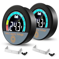 PCS Battery Monitor Voltage Meter DC 1V4V 48V 60V 7V 84V Waterproof Digital 2