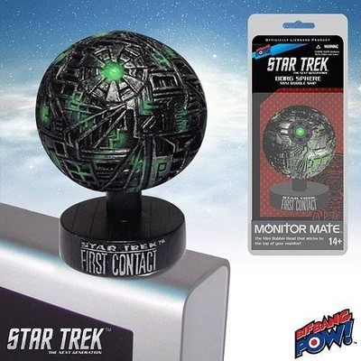 Star Trek The Next Generation First Contact Borg Sphere Monitor Mate Wackelschiff