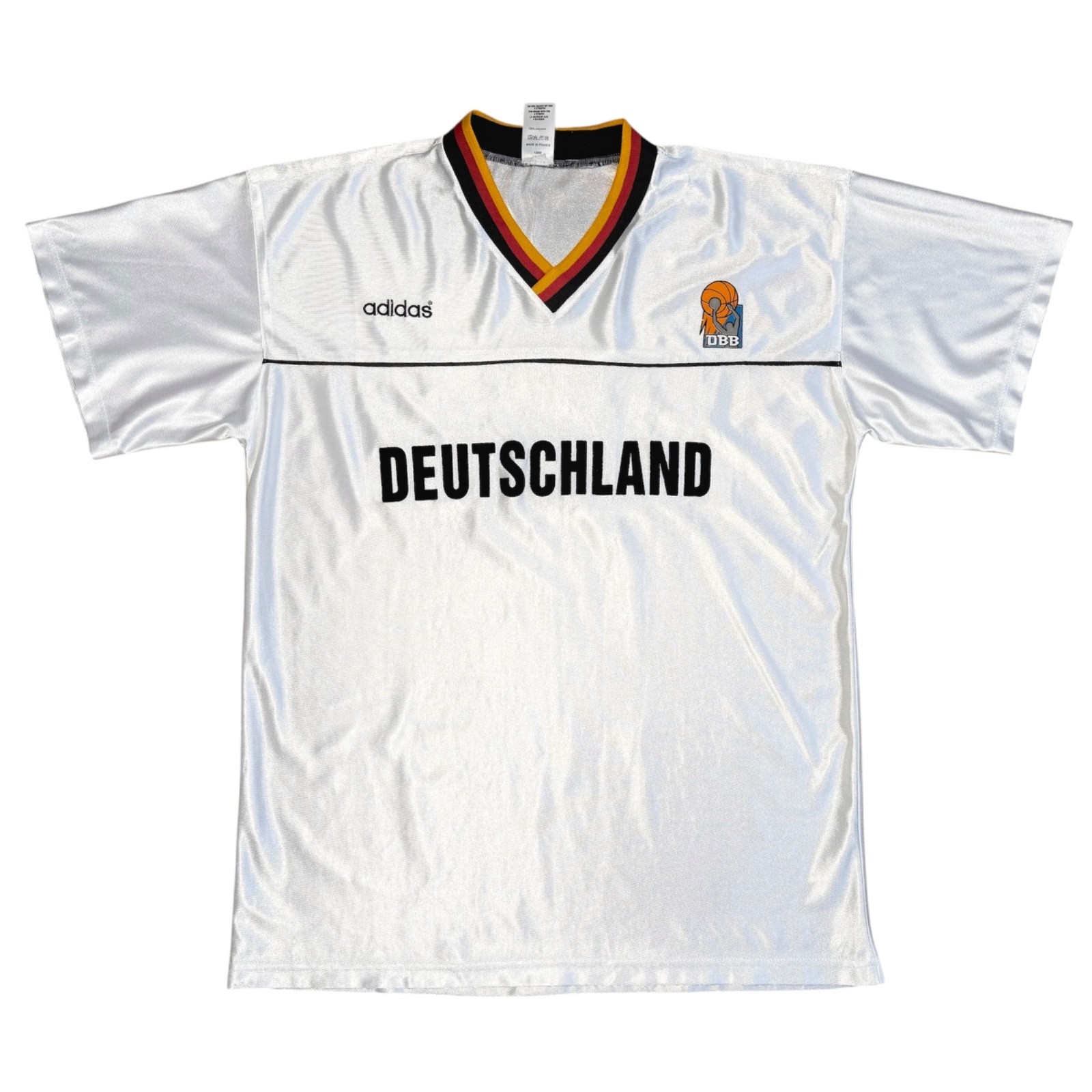 Vintage Germany Basketball National team jersey size (L) Deutschland Adidas DBB