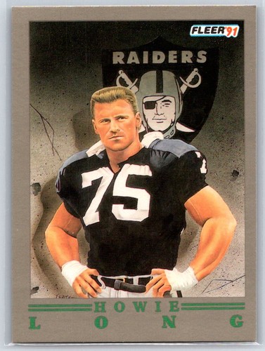 Howie Long #10 1991 Fleer Pro Visions card